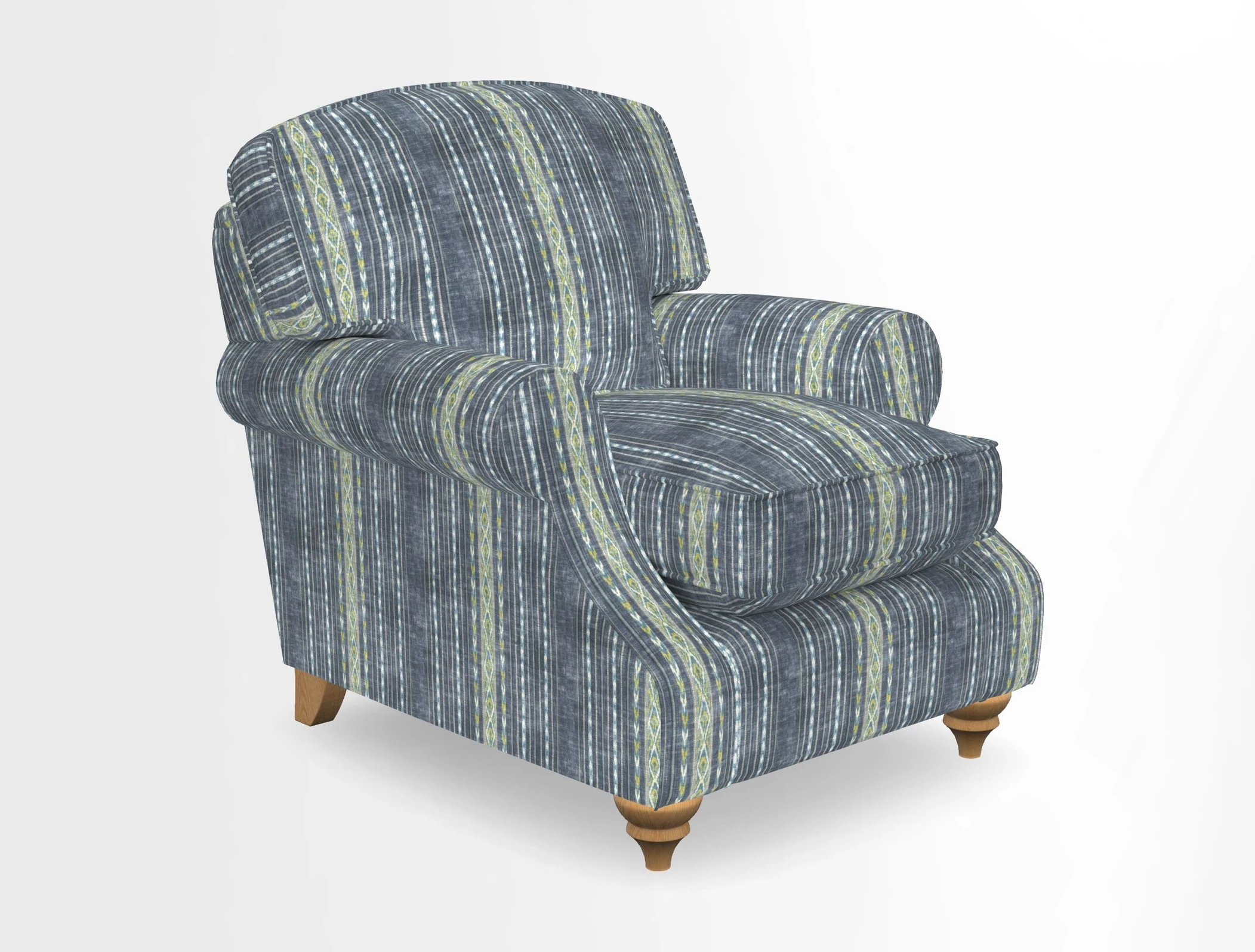 St Mawes Chair in Two Tone Plain Biscuit