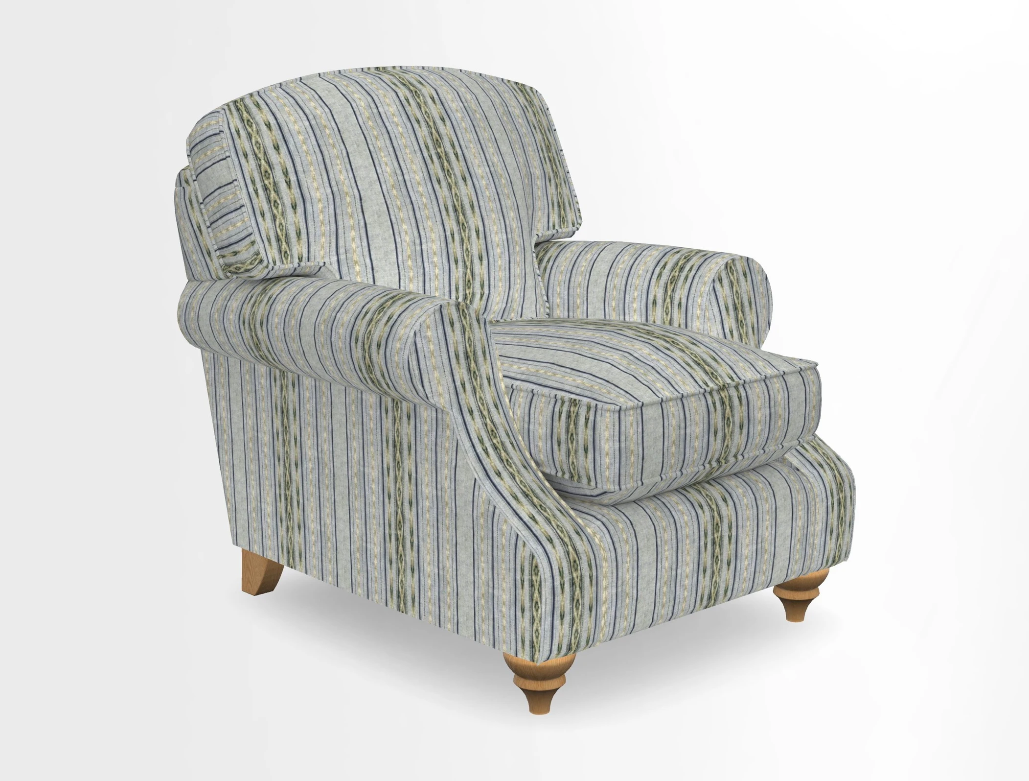 St Mawes Chair in Two Tone Plain Biscuit