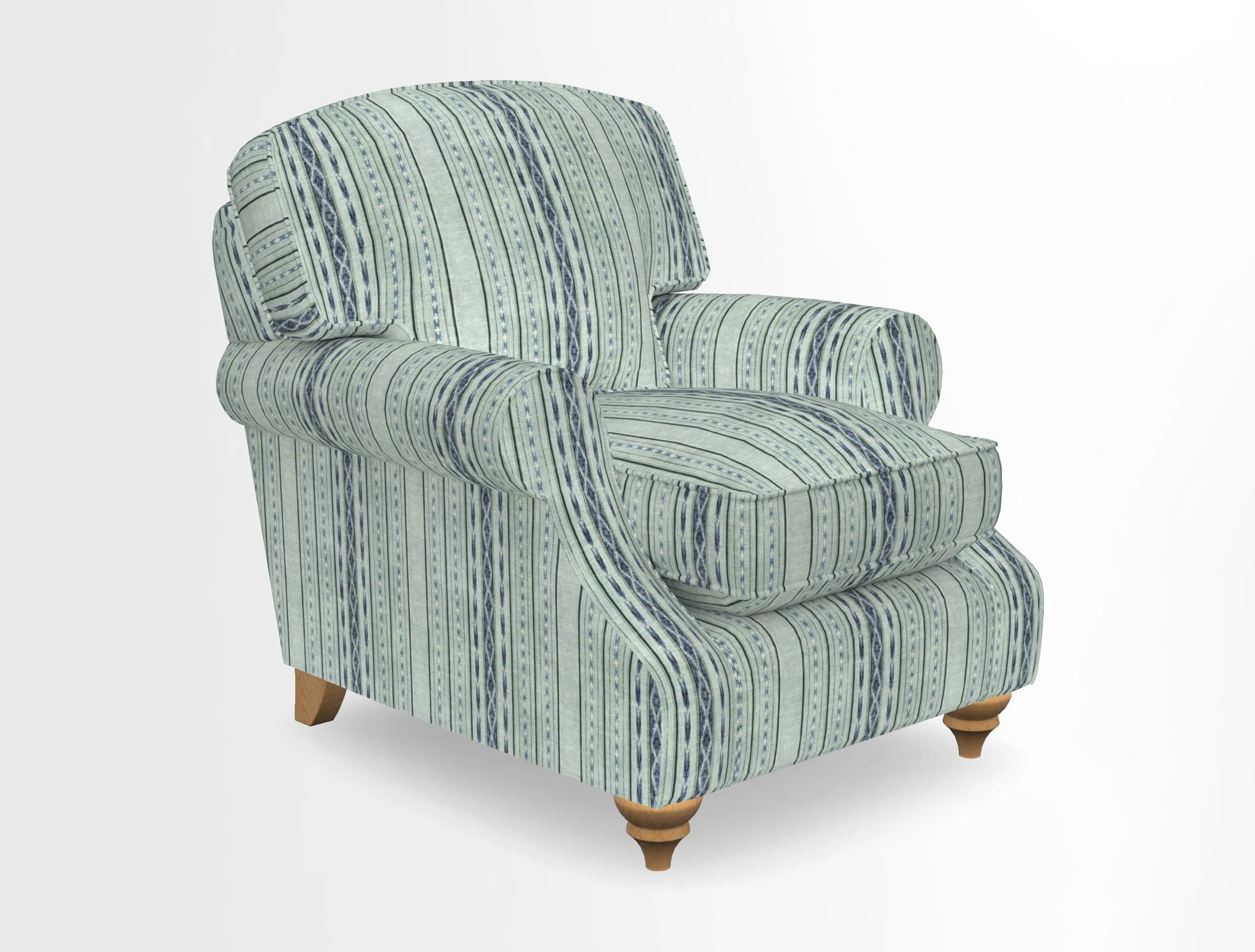 St Mawes Chair in Two Tone Plain Biscuit