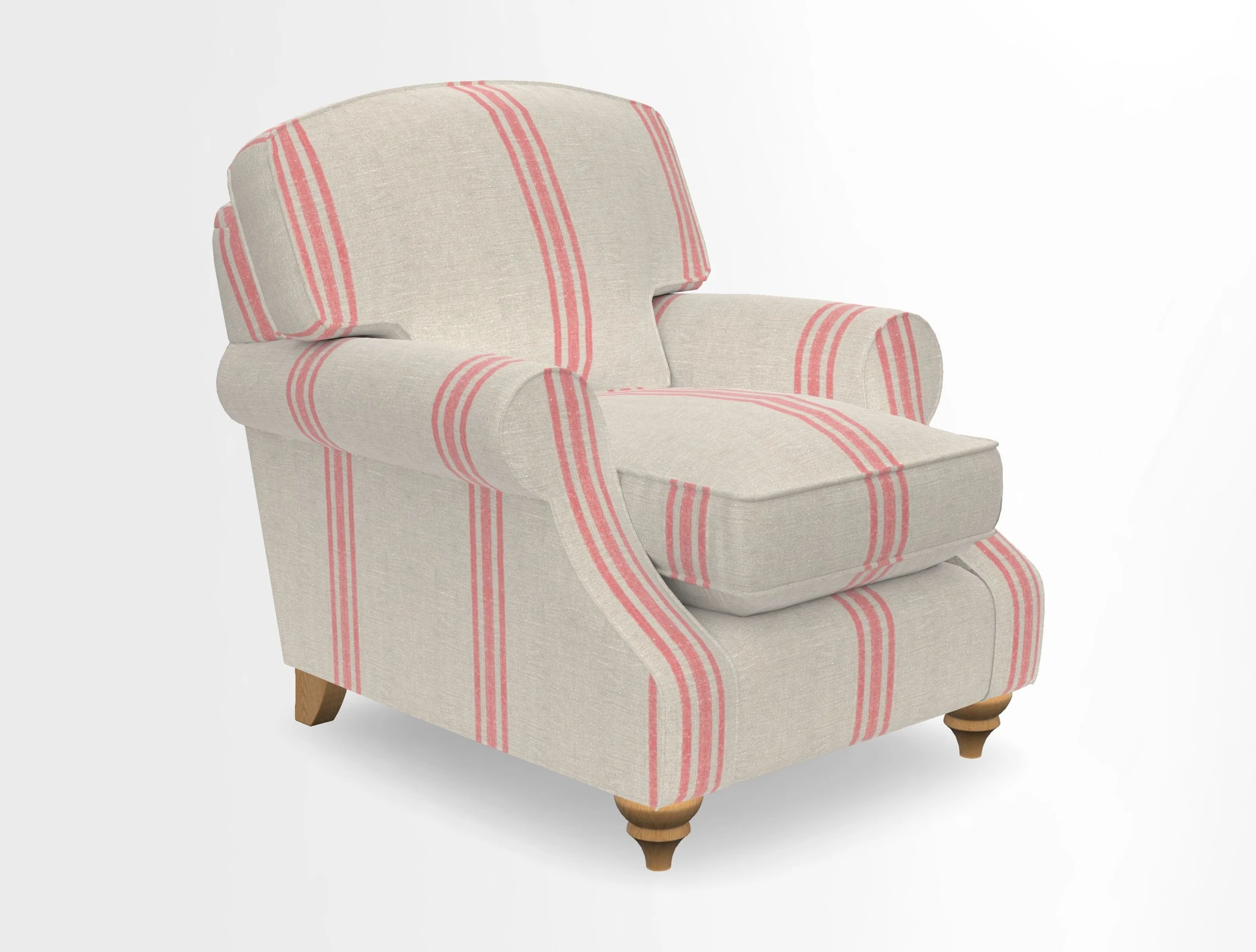St Mawes Chair in Two Tone Plain Biscuit