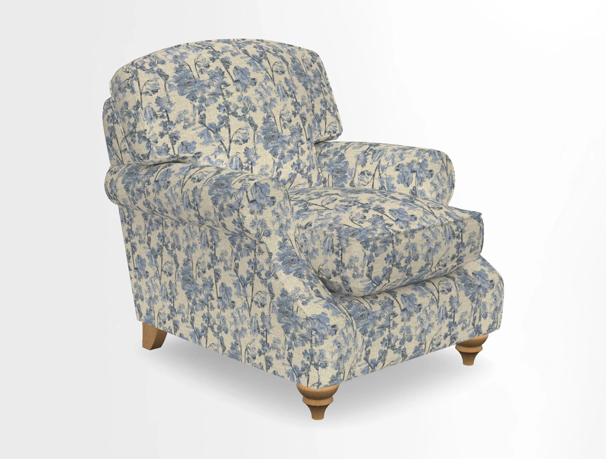 St Mawes Chair in Two Tone Plain Biscuit