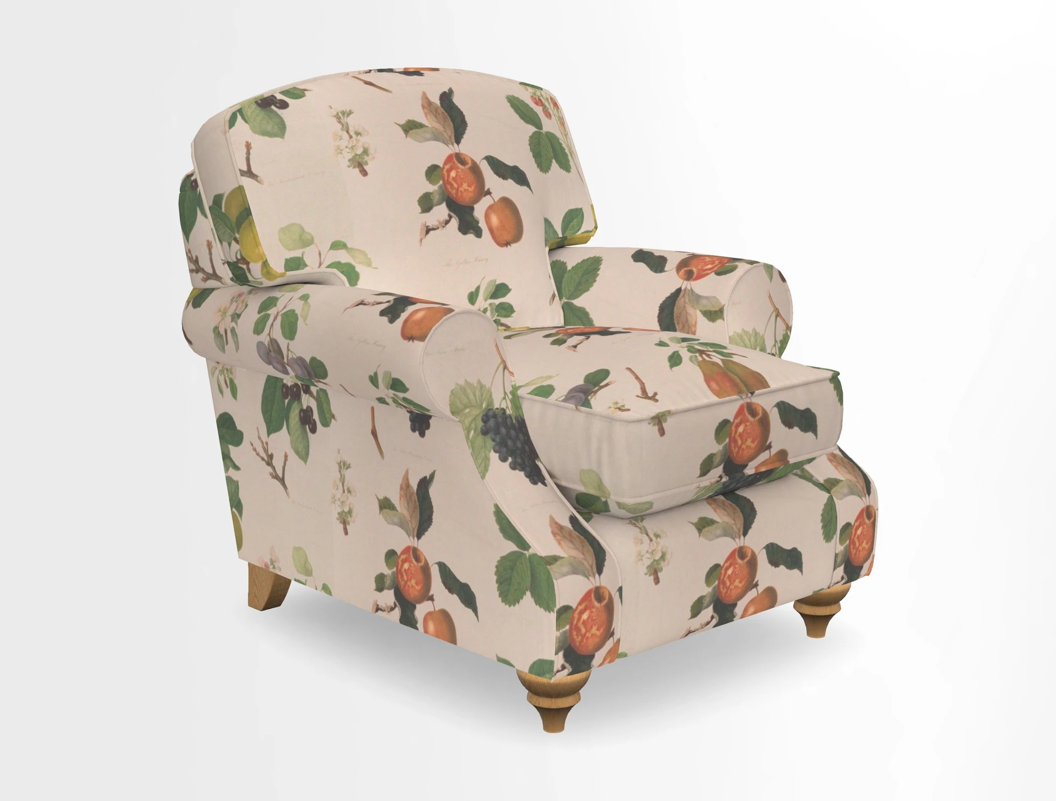 St Mawes Chair in Two Tone Plain Biscuit