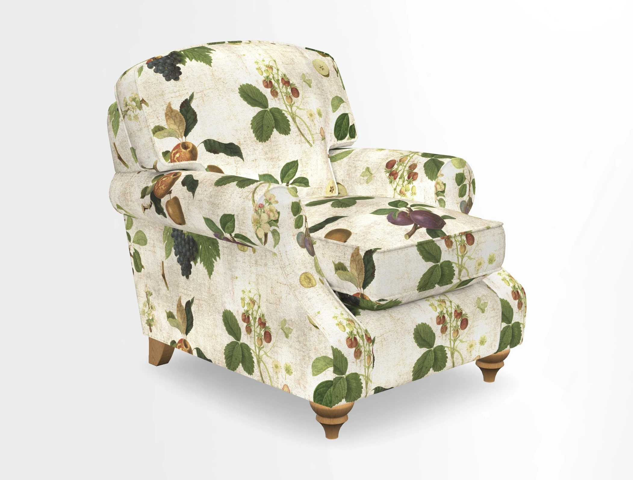 St Mawes Chair in Two Tone Plain Biscuit