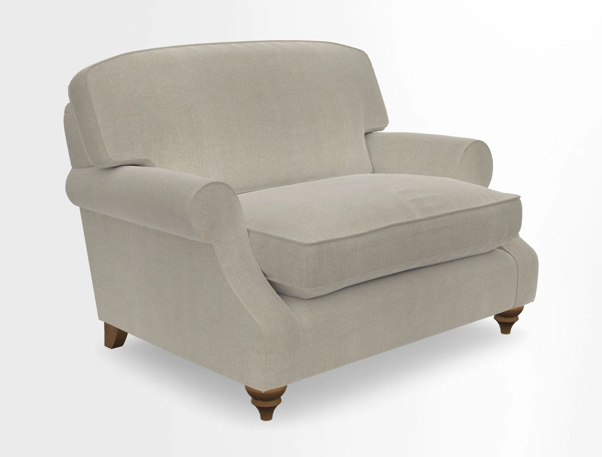 St Mawes Snuggler in Two Tone Plain Biscuit