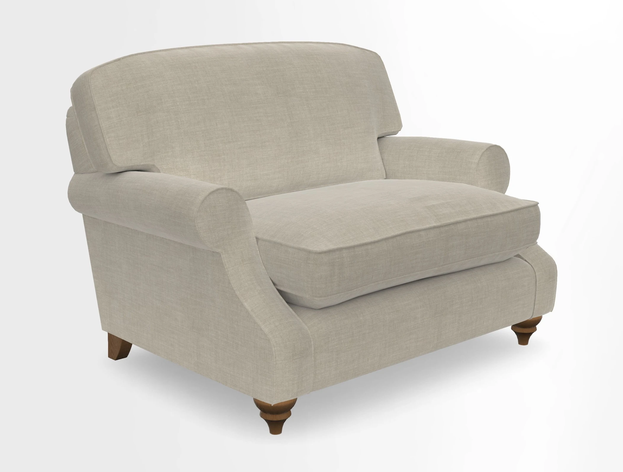 St Mawes Snuggler in Two Tone Plain Biscuit