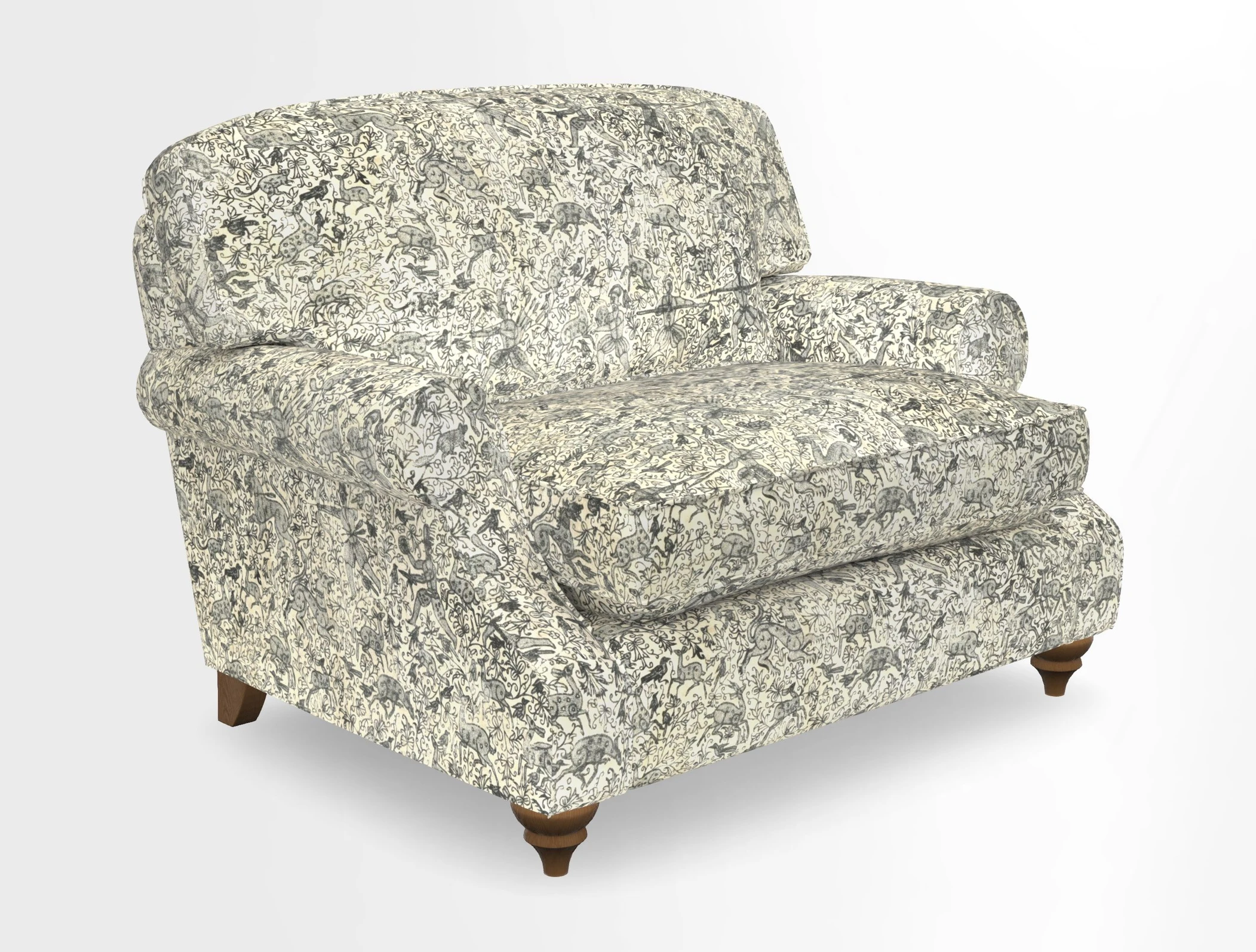 St Mawes Snuggler in Two Tone Plain Biscuit