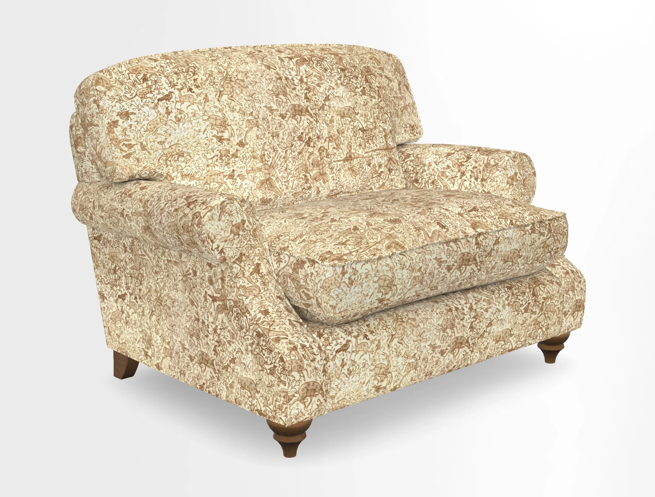 St Mawes Snuggler in Two Tone Plain Biscuit