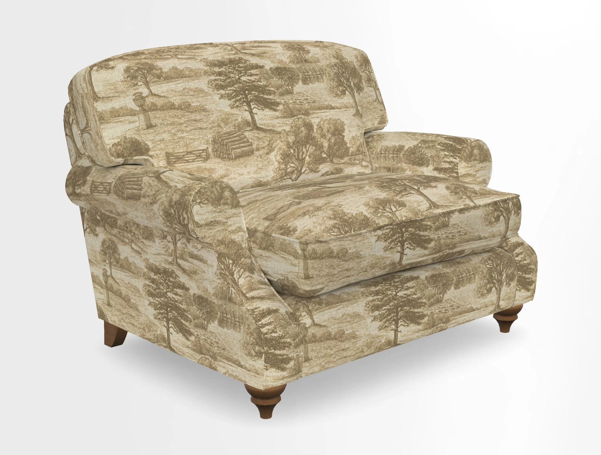 St Mawes Snuggler in Two Tone Plain Biscuit