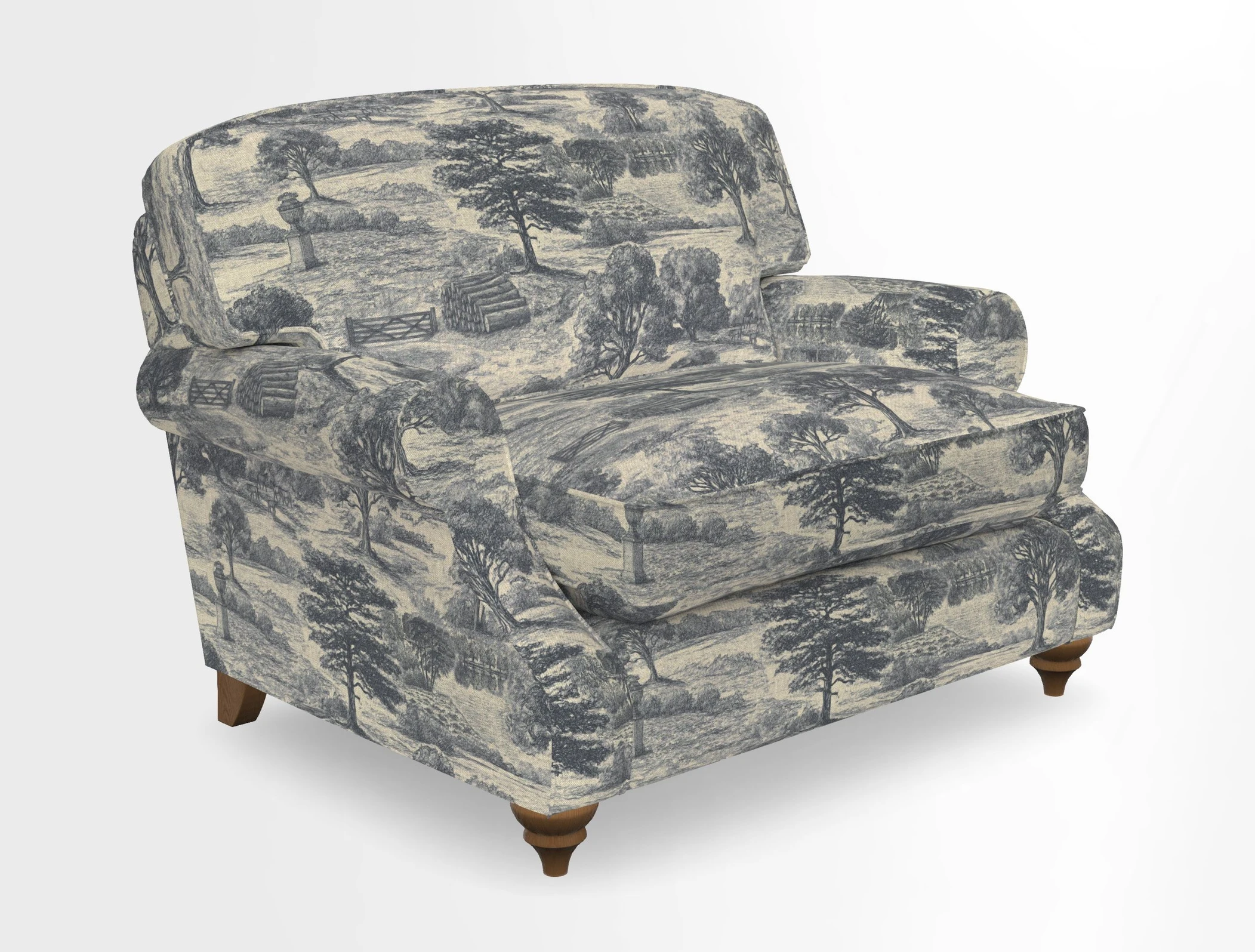 St Mawes Snuggler in Two Tone Plain Biscuit