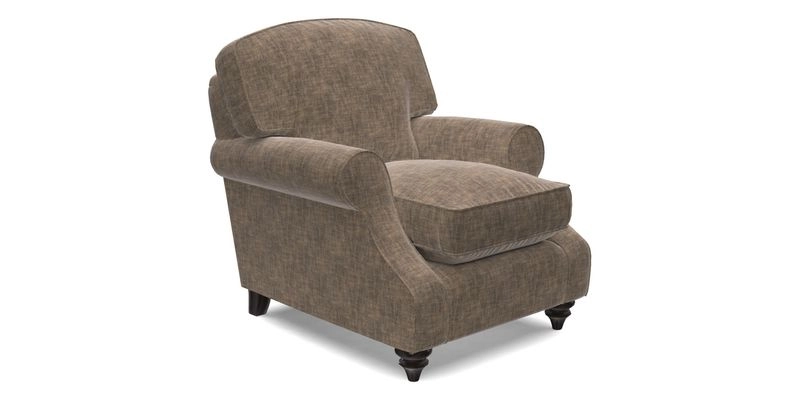 St Mawes Chair in Two Tone Plain Biscuit