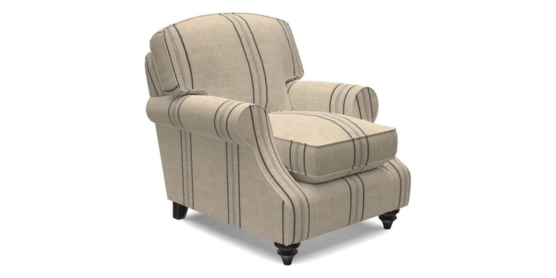 St Mawes Chair in Two Tone Plain Biscuit