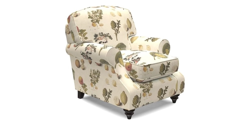 St Mawes Chair in Two Tone Plain Biscuit