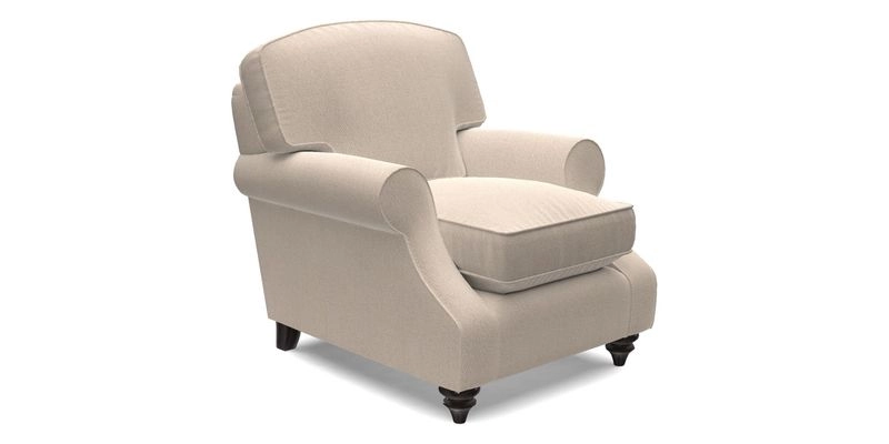 St Mawes Chair in Two Tone Plain Biscuit