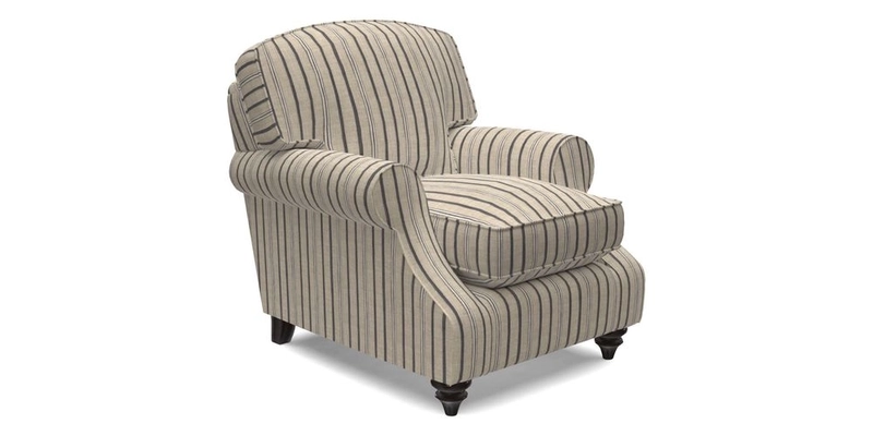 St Mawes Chair in Two Tone Plain Biscuit