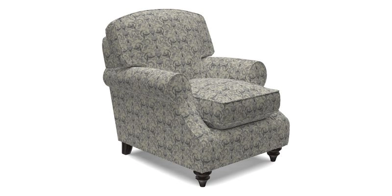 St Mawes Chair in Two Tone Plain Biscuit