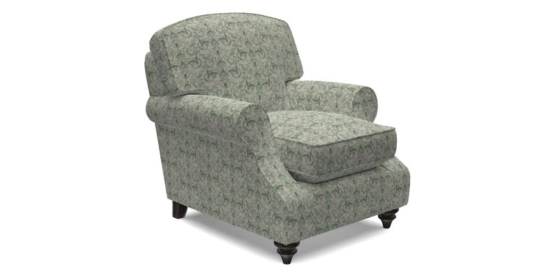 St Mawes Chair in Two Tone Plain Biscuit