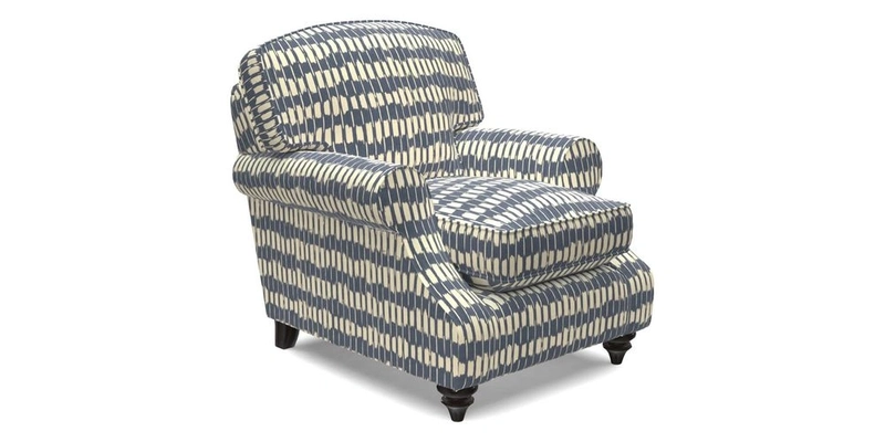 St Mawes Chair in Two Tone Plain Biscuit