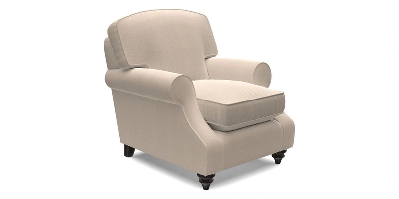 St Mawes Chair in Two Tone Plain Biscuit