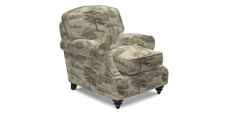 St Mawes Chair in Two Tone Plain Biscuit