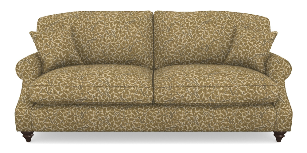 Product photograph of St Mawes 4-seater In V A Drawn From Nature Collection - Oak Tree - Gold from Sofas and Stuff Limited