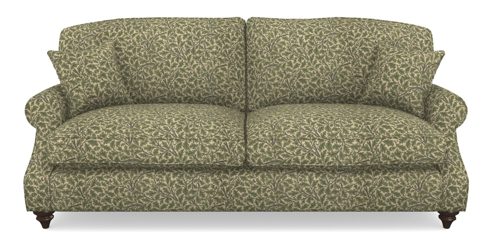 Product photograph of St Mawes 4-seater In V A Drawn From Nature Collection - Oak Tree - Light Green from Sofas and Stuff Limited