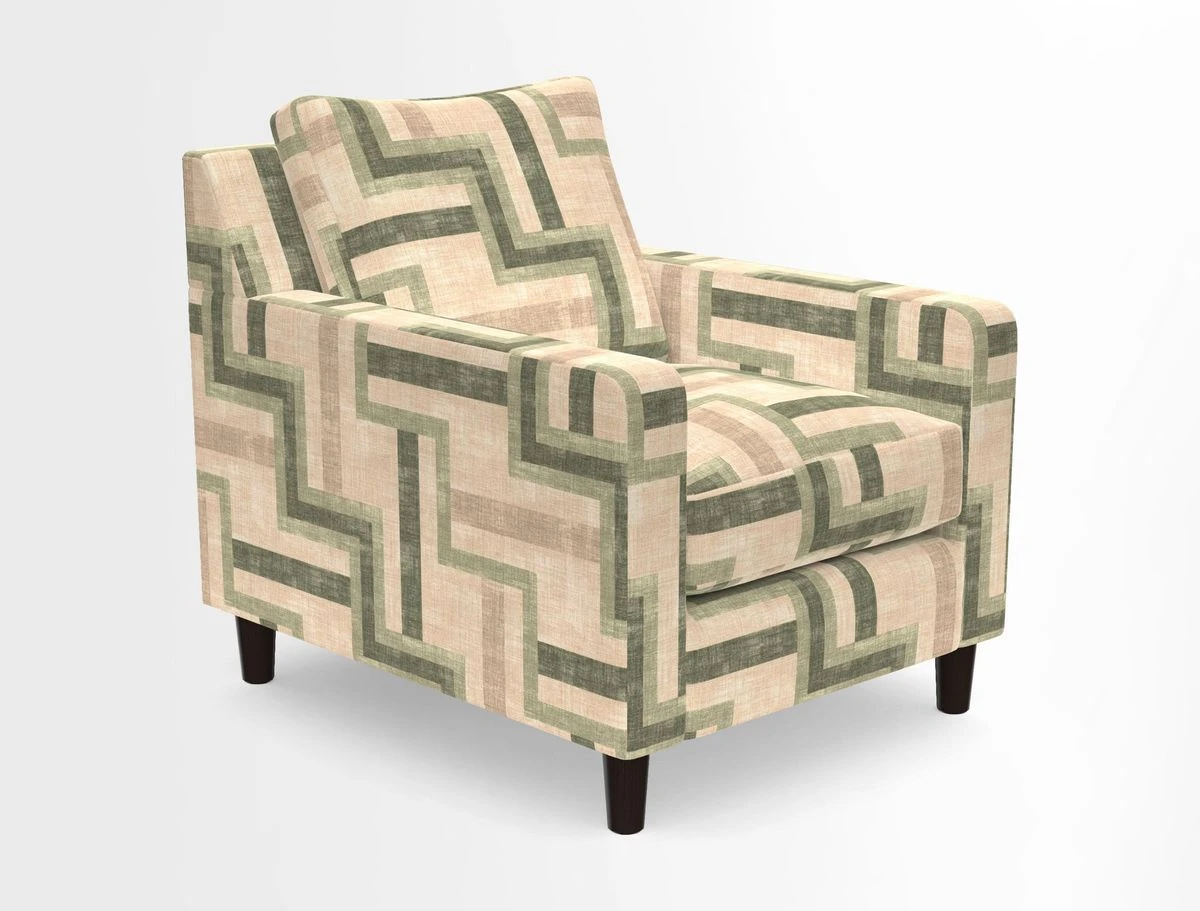 Stopham Chair in Two Tone Plain Biscuit