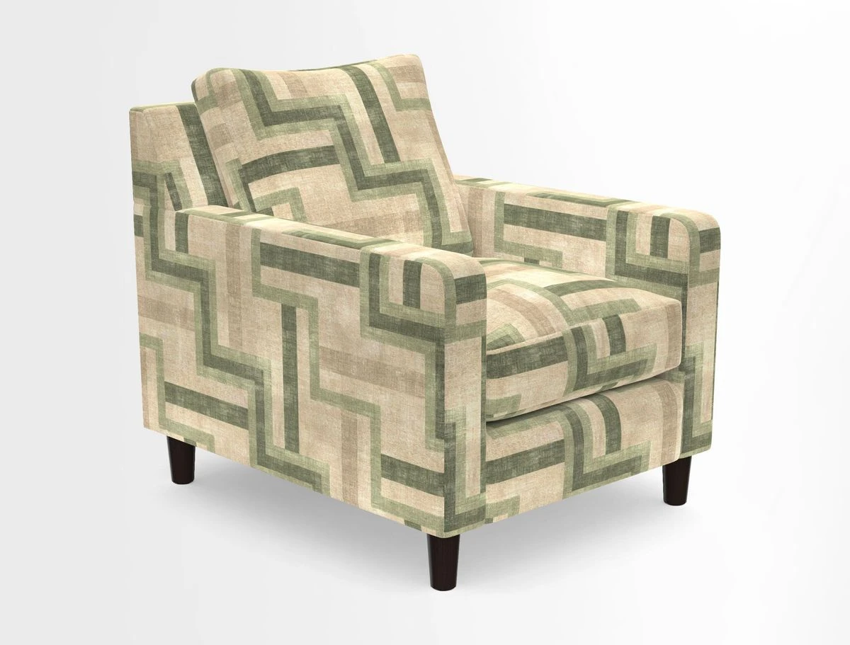 Stopham Chair in Two Tone Plain Biscuit