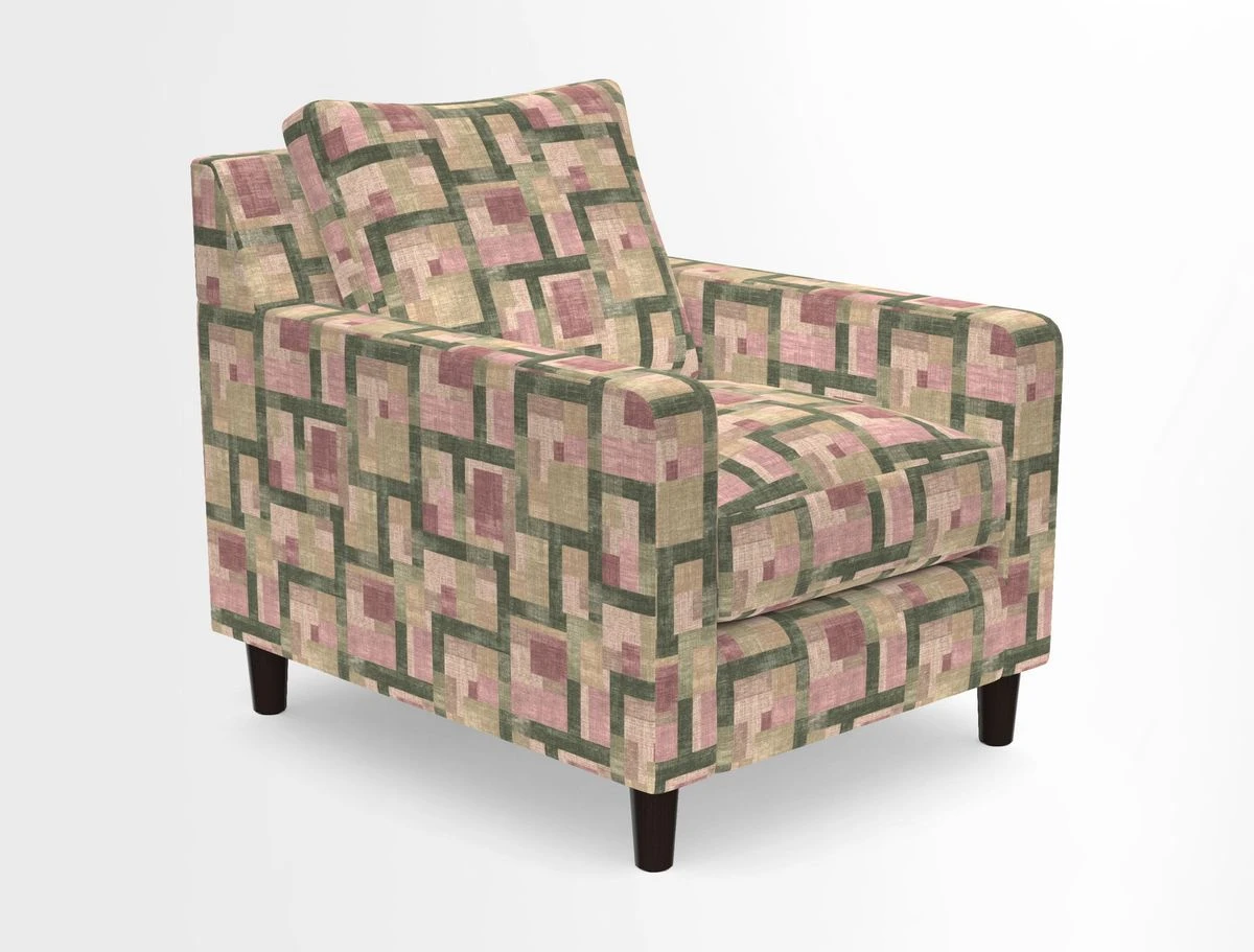 Stopham Chair in Two Tone Plain Biscuit