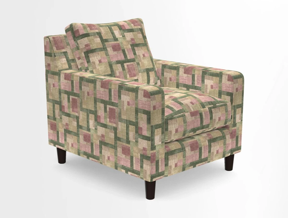 Stopham Chair in Two Tone Plain Biscuit