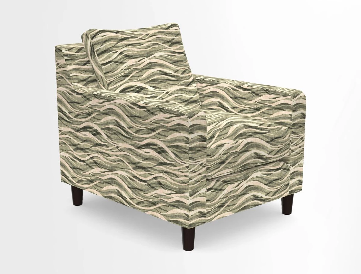Stopham Chair in Two Tone Plain Biscuit