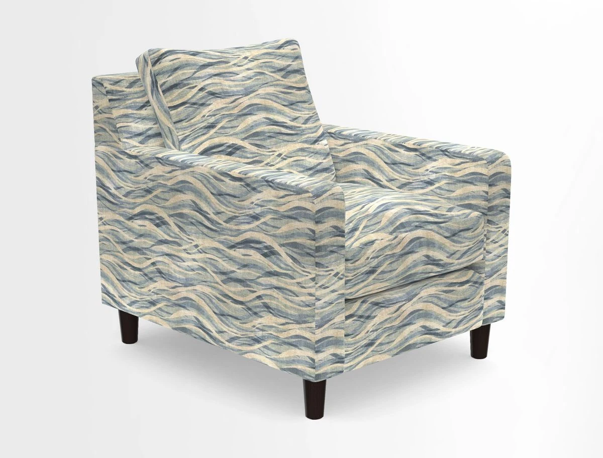 Stopham Chair in Two Tone Plain Biscuit