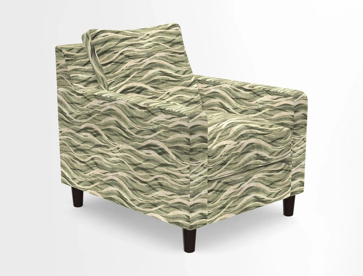 Stopham Chair in Two Tone Plain Biscuit