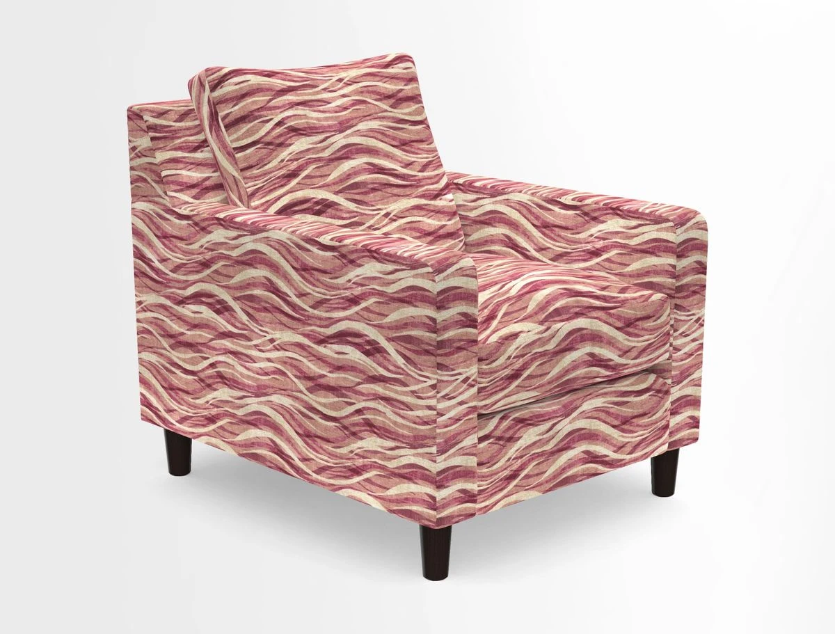 Stopham Chair in Two Tone Plain Biscuit