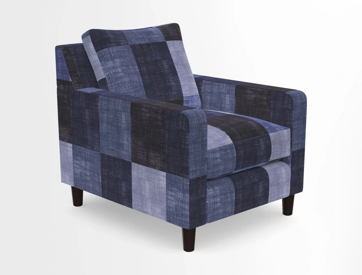 Stopham Chair in Two Tone Plain Biscuit