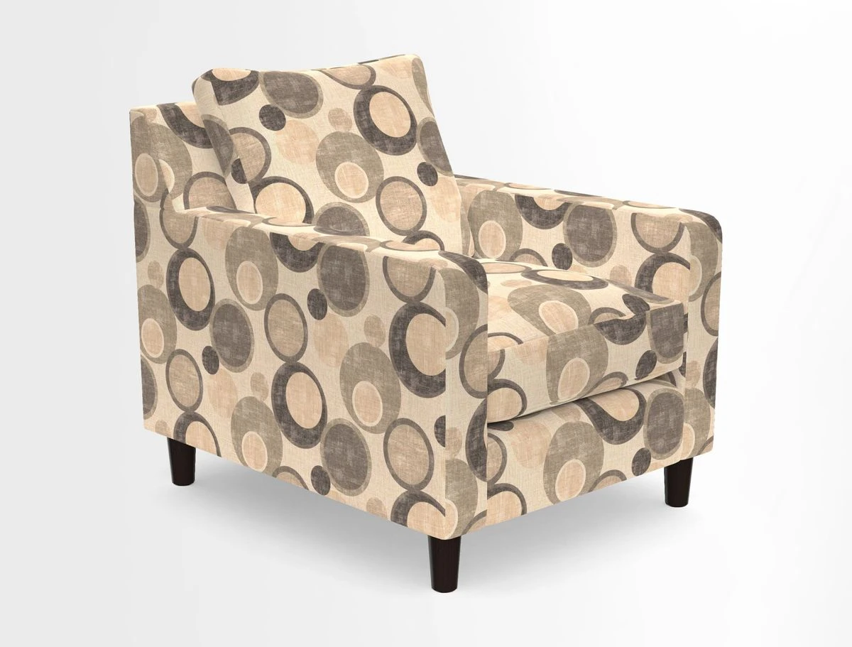Stopham Chair in Two Tone Plain Biscuit