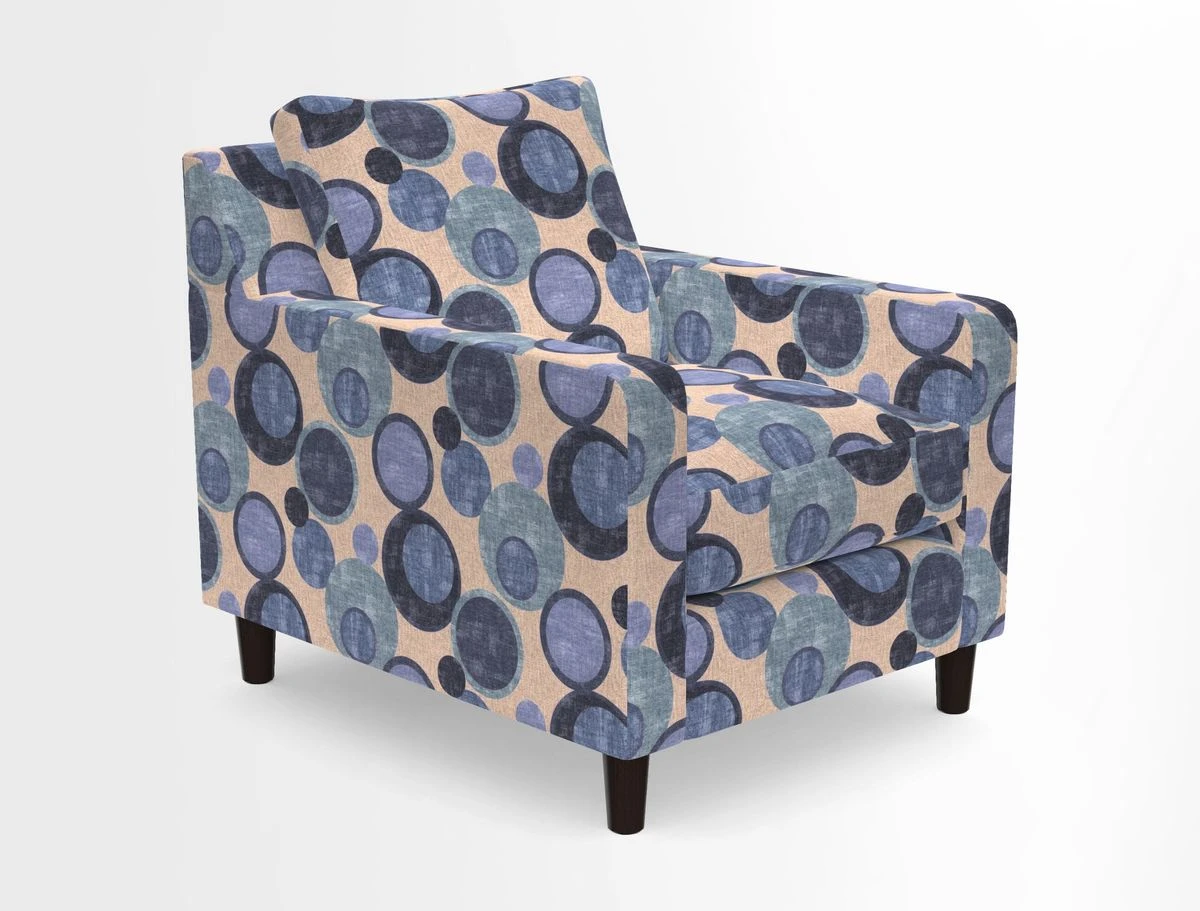 Stopham Chair in Two Tone Plain Biscuit