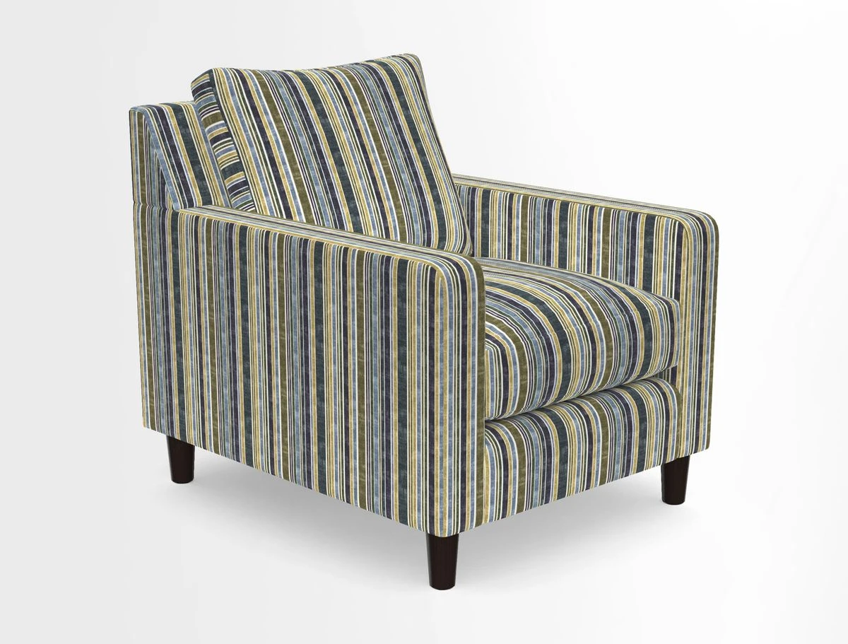 Stopham Chair in Two Tone Plain Biscuit