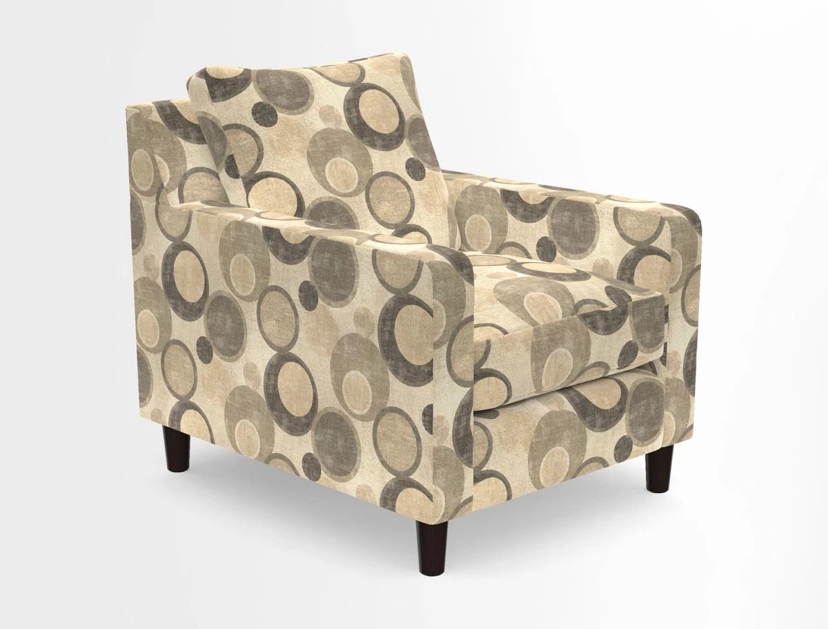 Stopham Chair in Two Tone Plain Biscuit