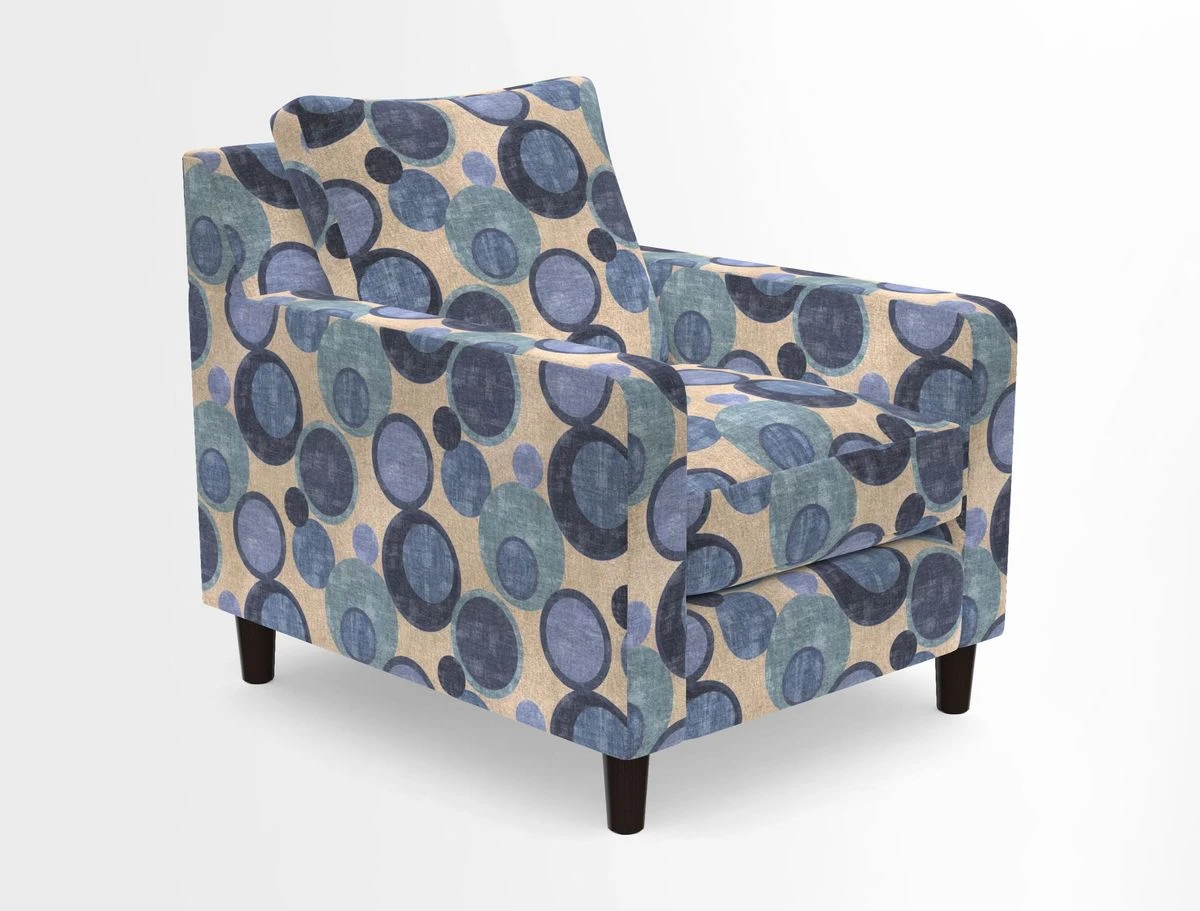 Stopham Chair in Two Tone Plain Biscuit