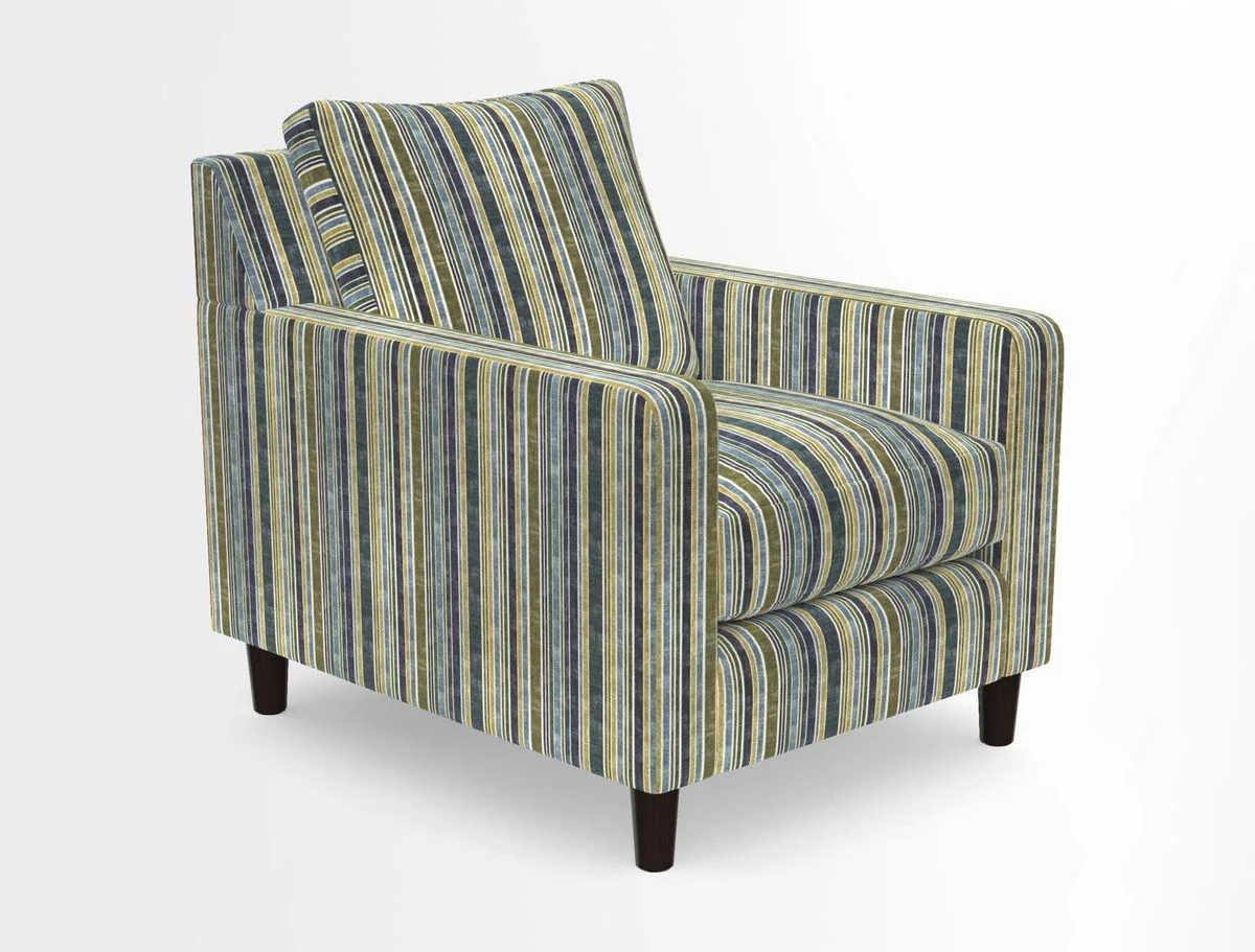 Stopham Chair in Two Tone Plain Biscuit