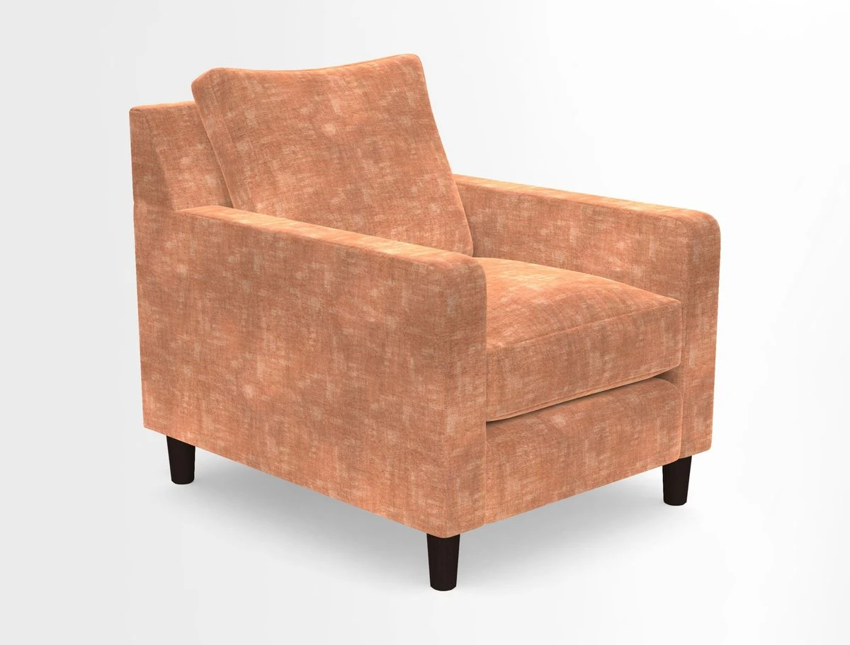 Stopham Chair in Two Tone Plain Biscuit