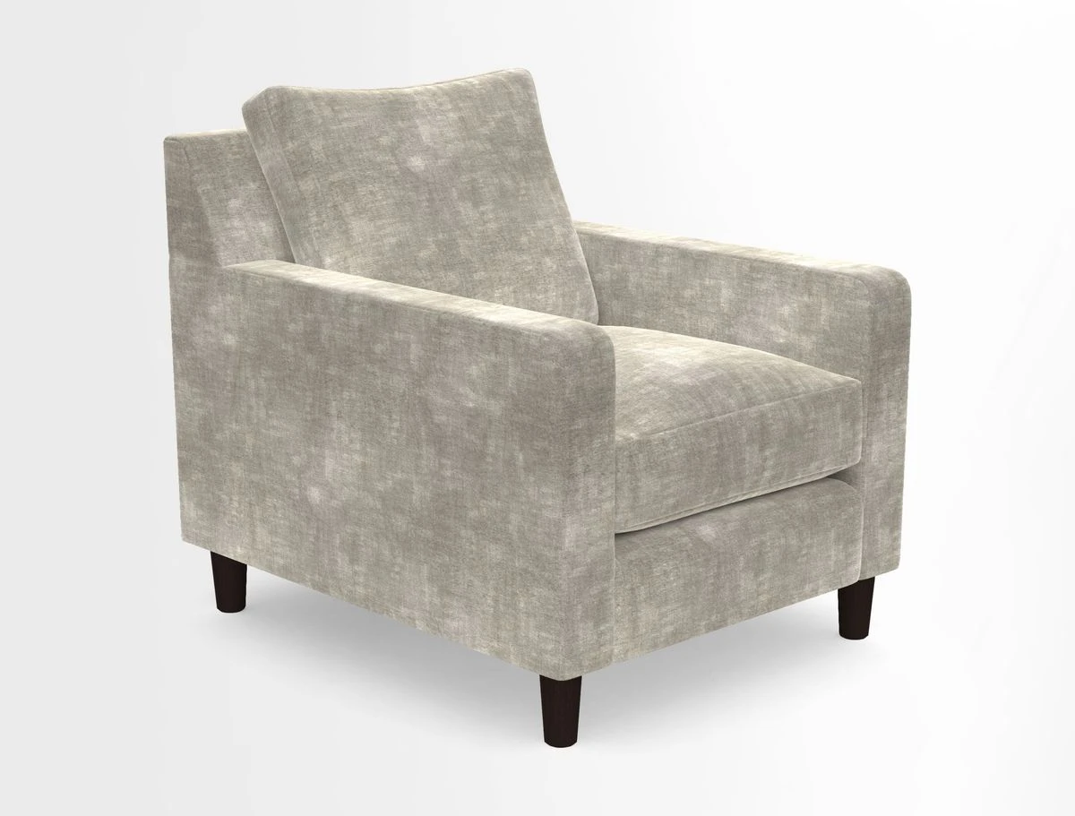 Stopham Chair in Two Tone Plain Biscuit