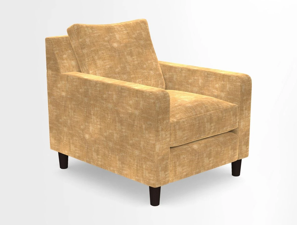 Stopham Chair in Two Tone Plain Biscuit
