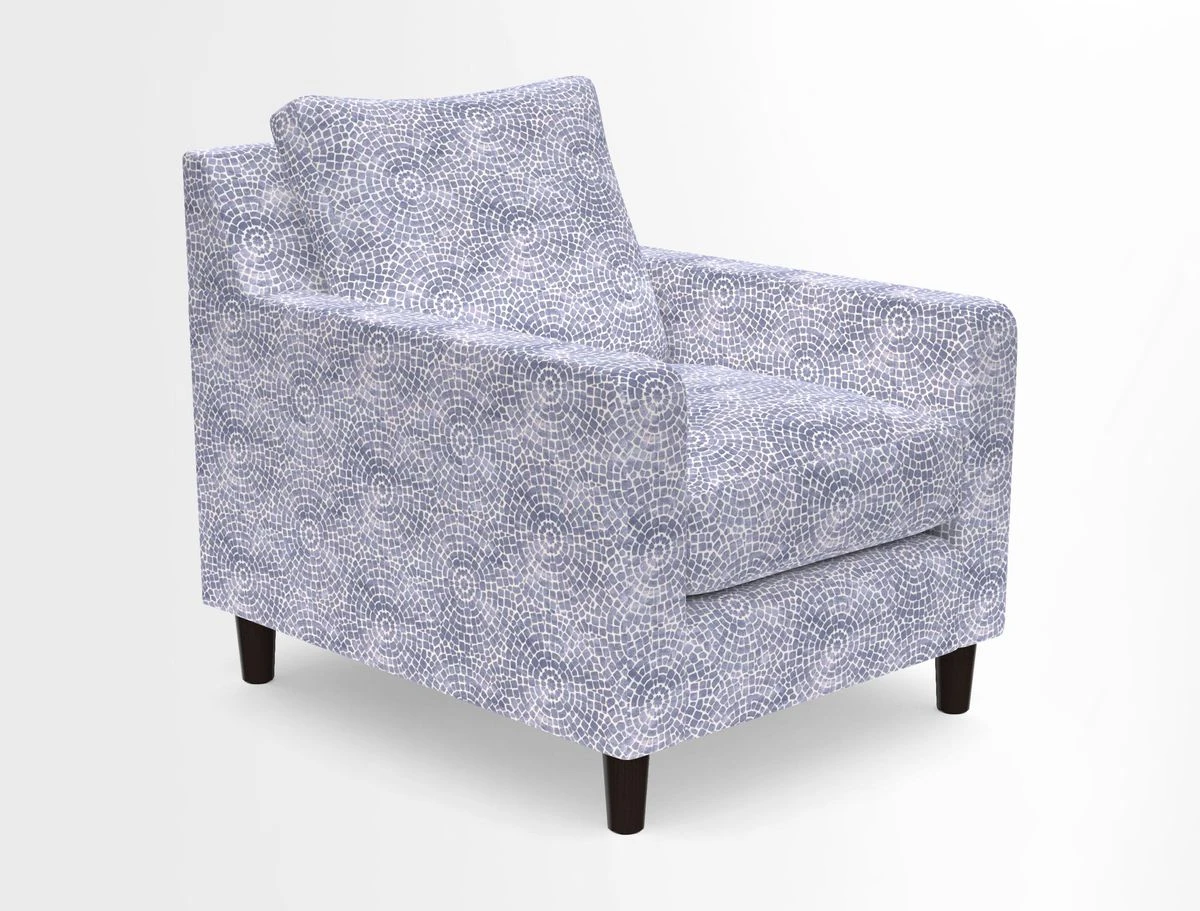 Stopham Chair in Two Tone Plain Biscuit