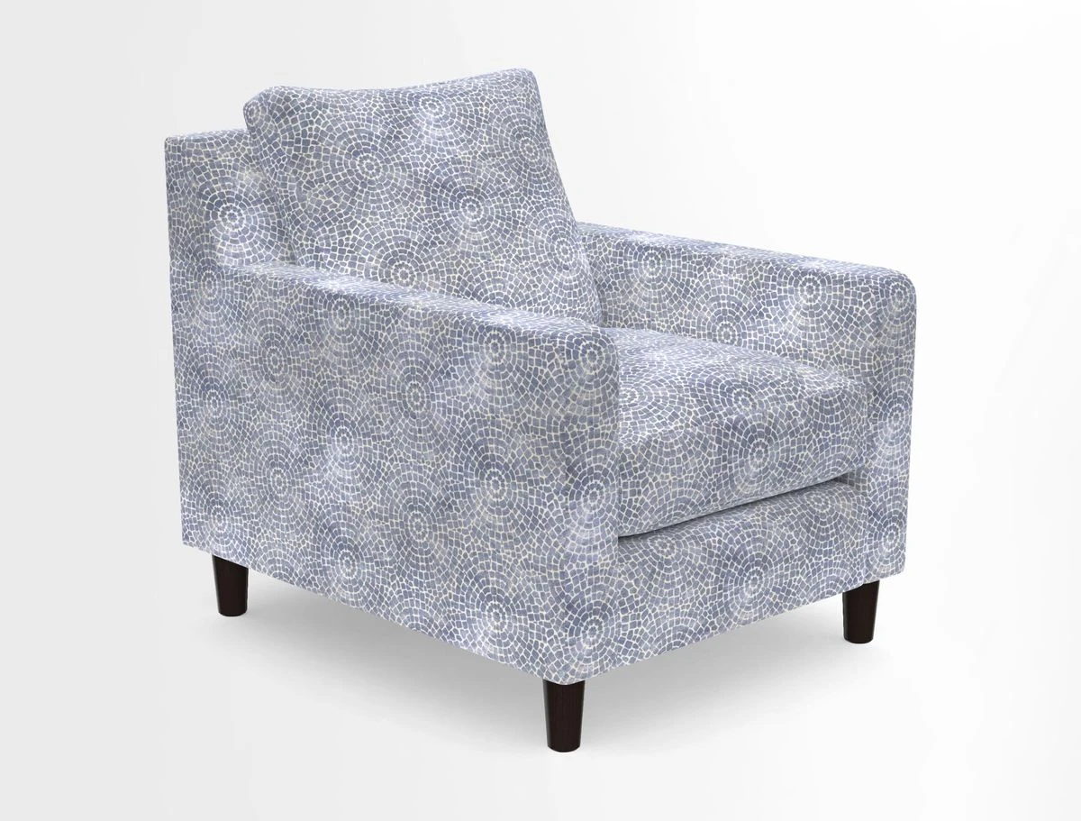 Stopham Chair in Two Tone Plain Biscuit