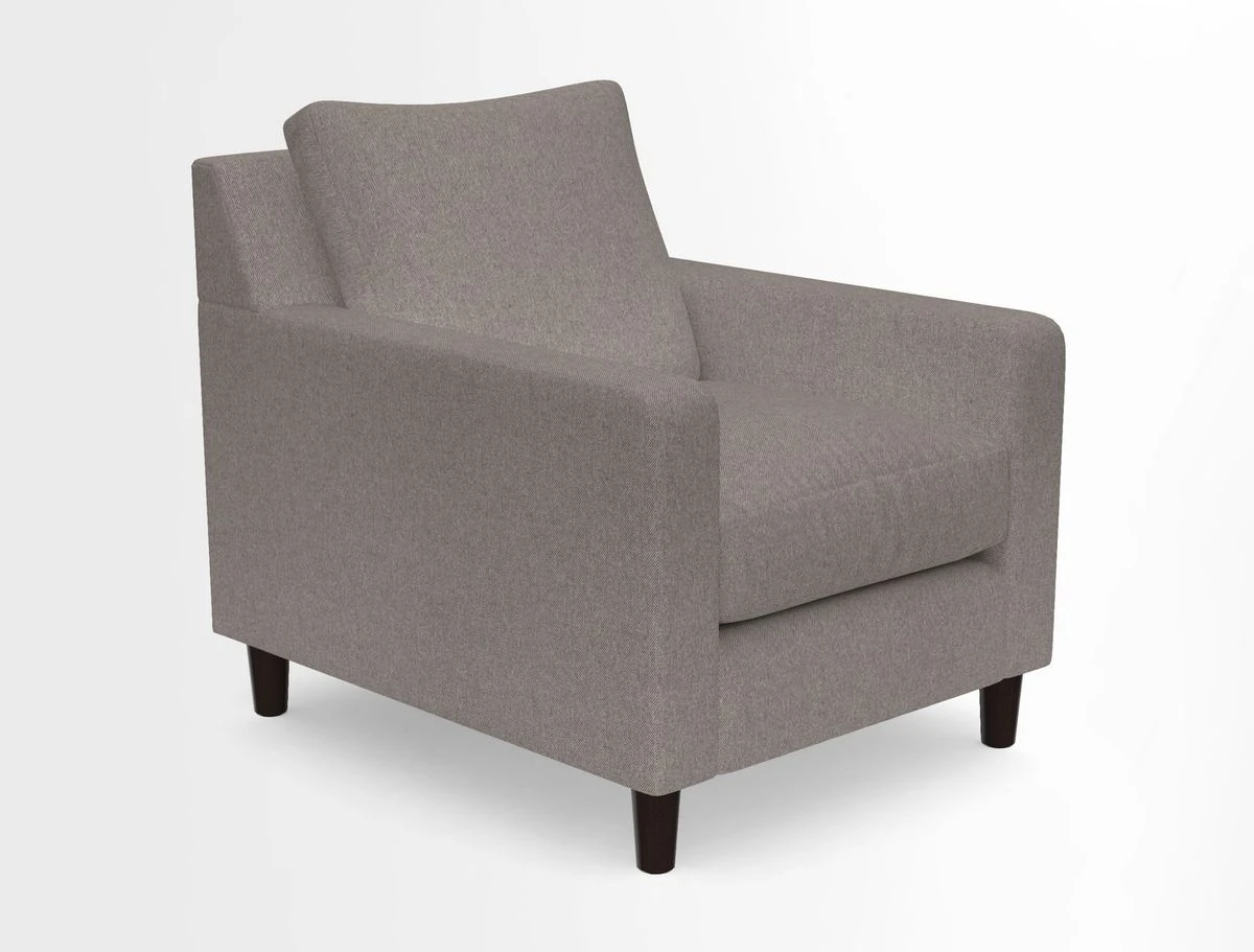 Stopham Chair in Two Tone Plain Biscuit