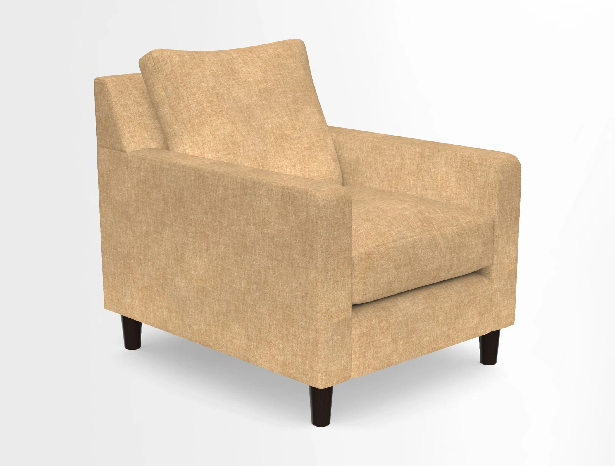Stopham Chair in Two Tone Plain Biscuit