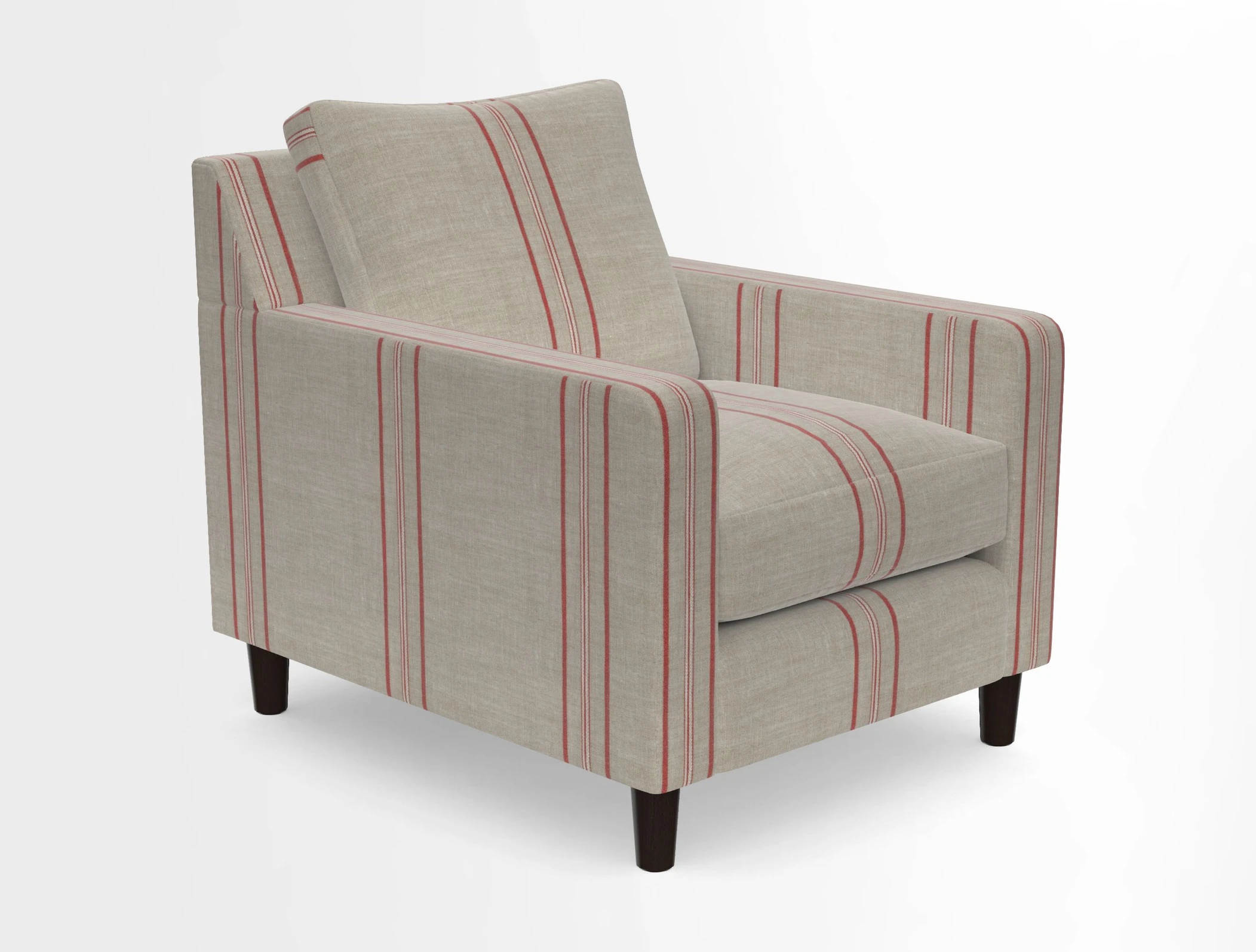 Stopham Chair in Two Tone Plain Biscuit