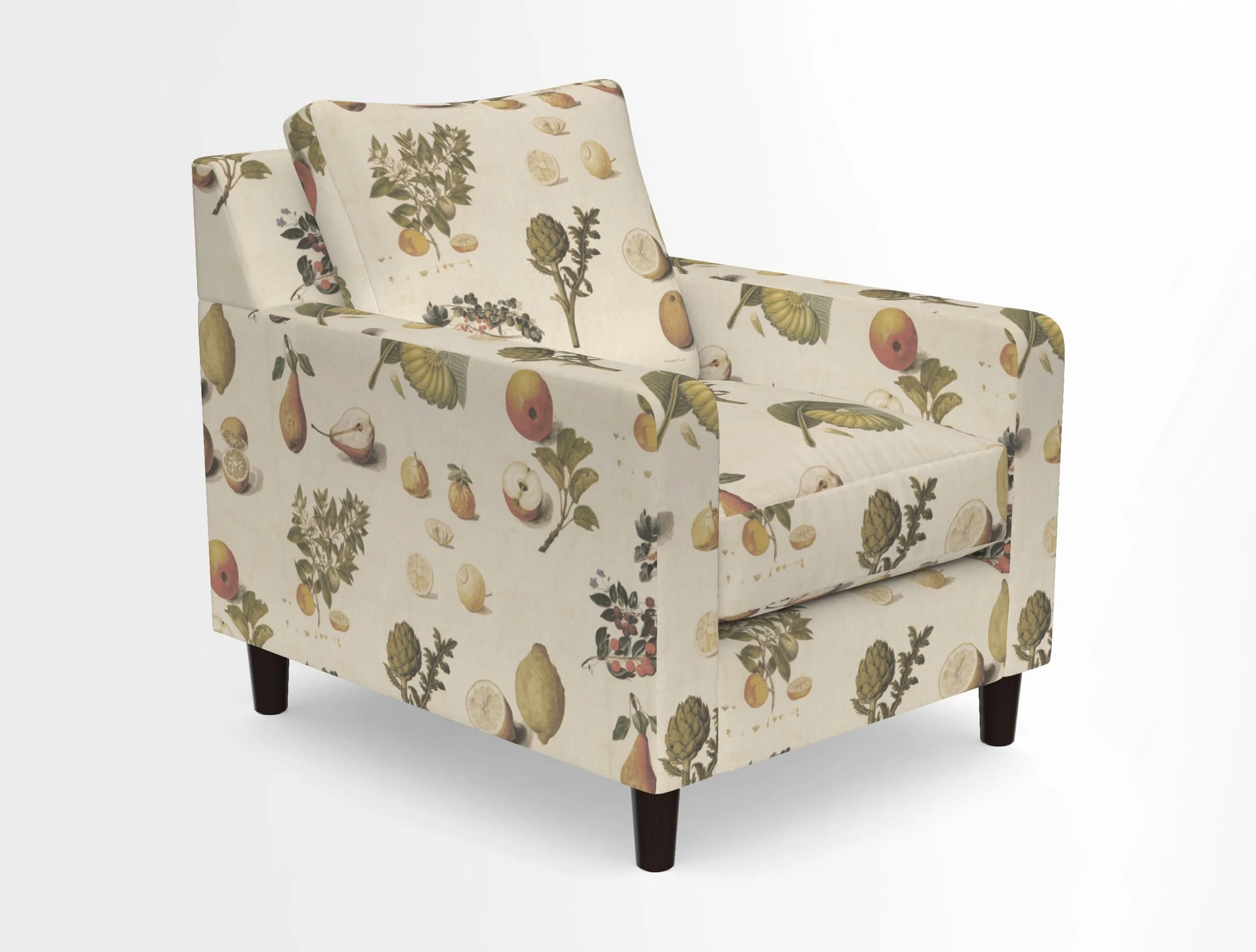 Stopham Chair in Two Tone Plain Biscuit