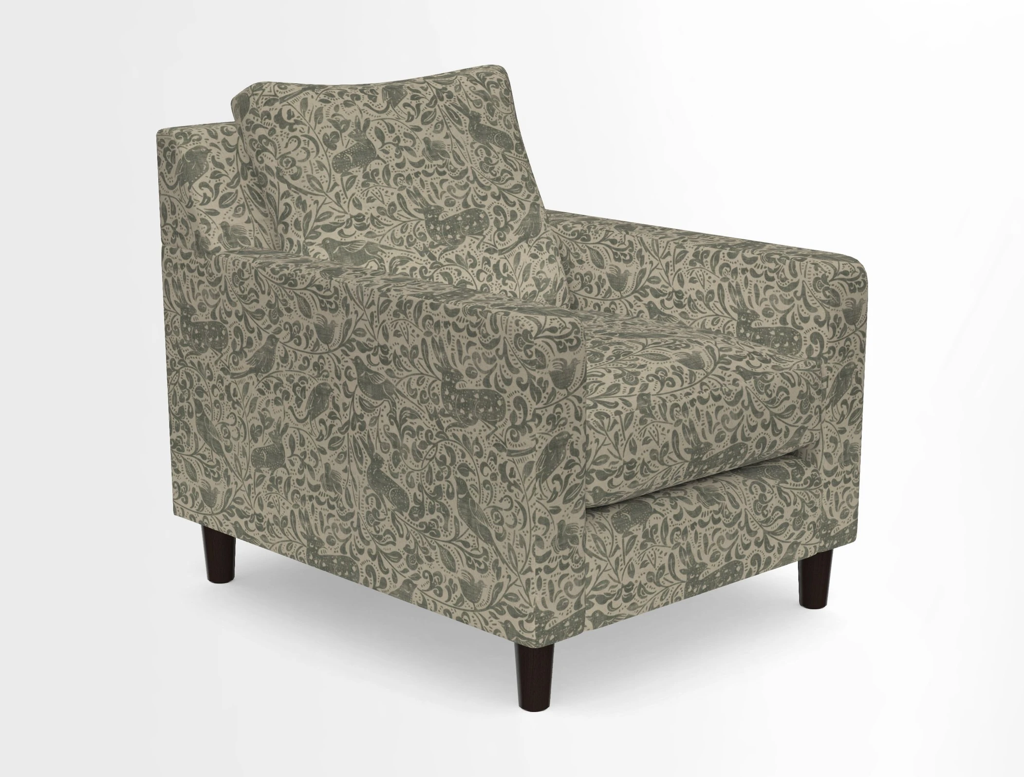Stopham Chair in Two Tone Plain Biscuit